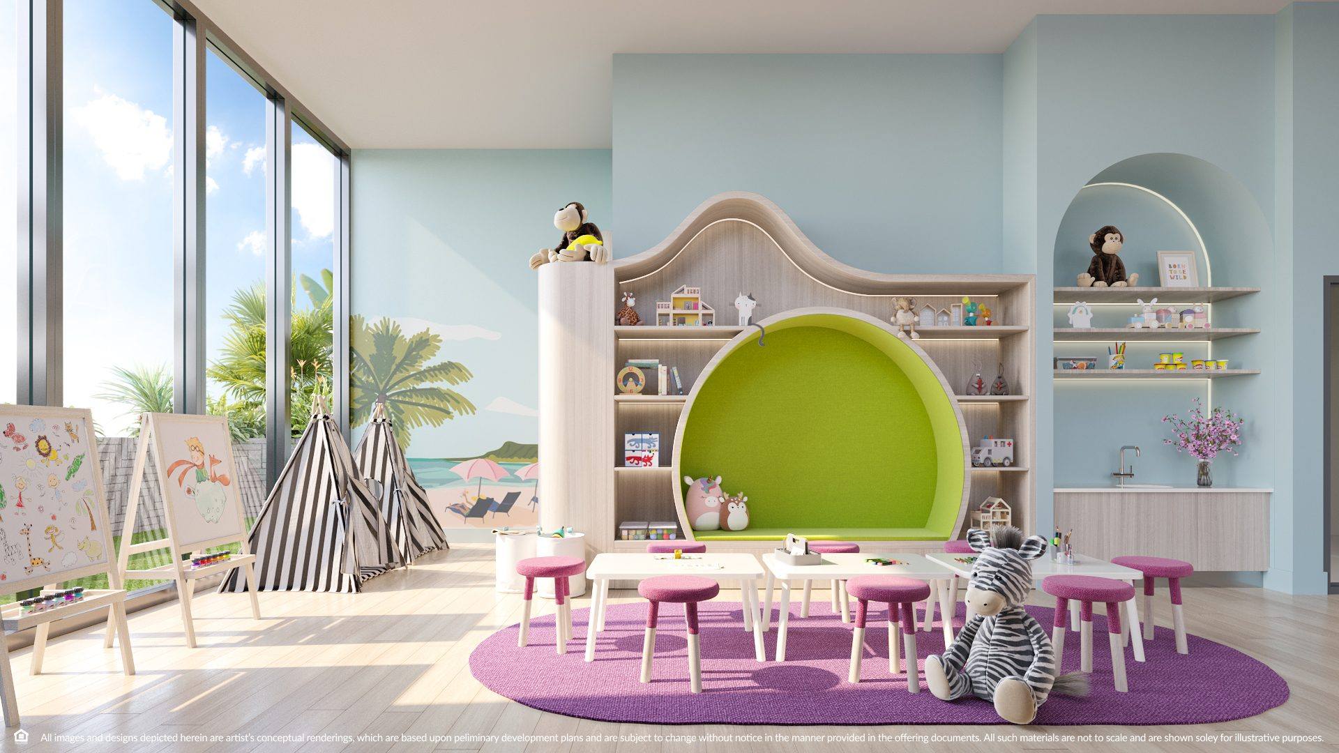 Kids playroom