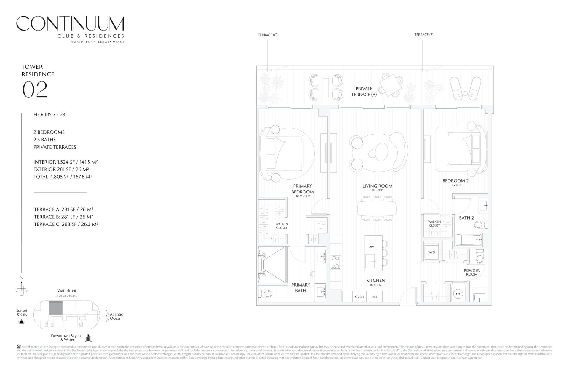 Tower Residence 02 floor plan