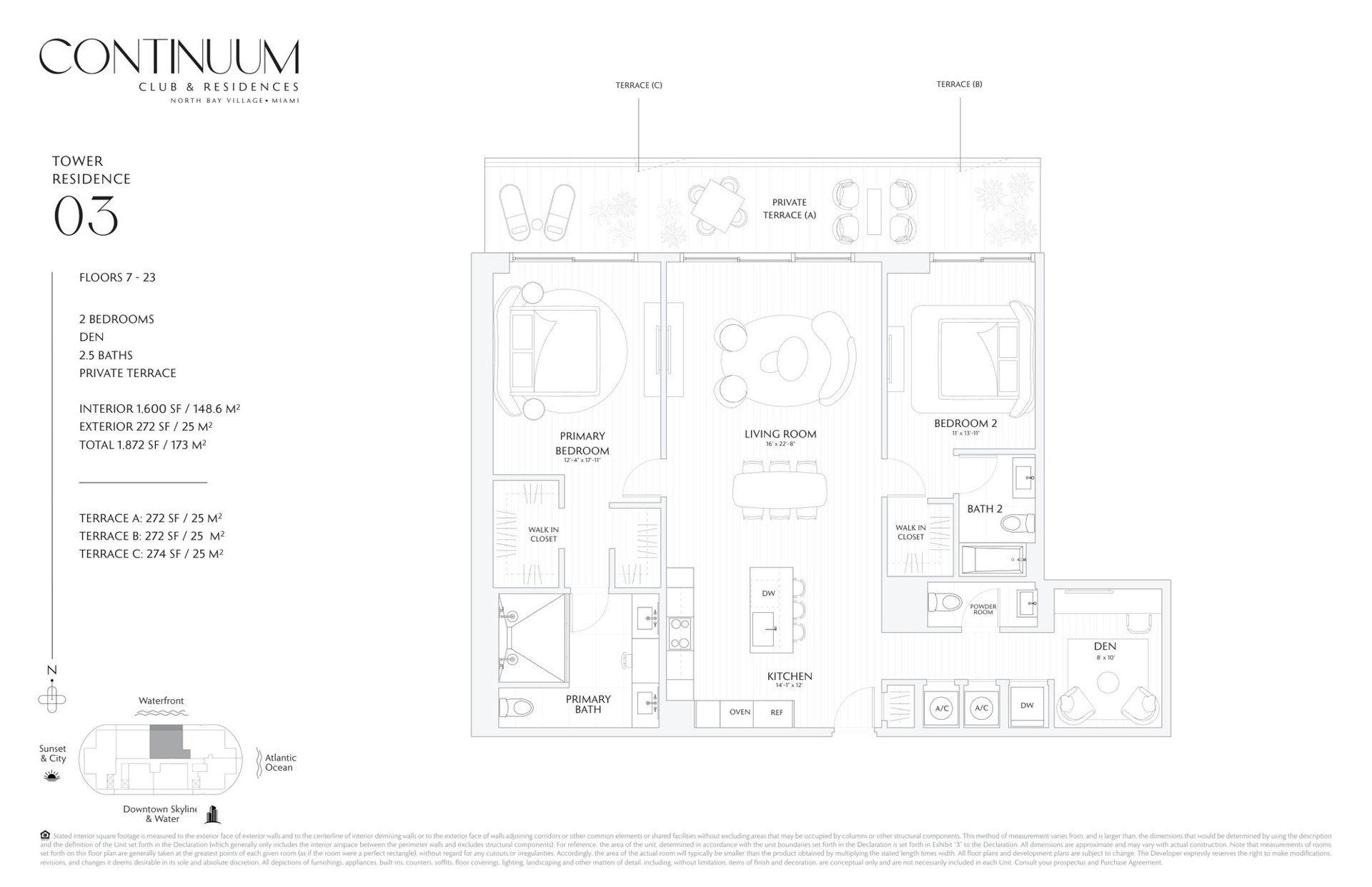 Tower Residence 03 floor plan